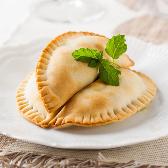 Empanadillas ligeras al horno